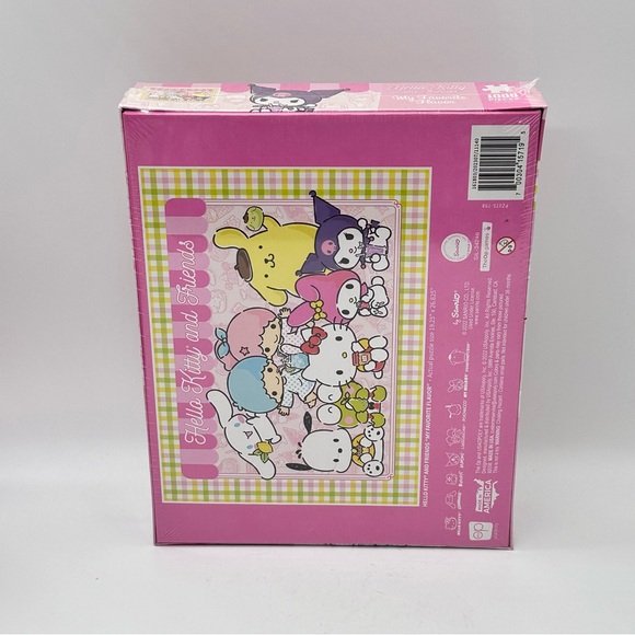 Hello Kitty and Friends My Favorite Flavor 1000-piece Jigsaw Puzzle - Picture 7 of 8